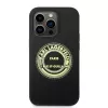Capa Soft Cover Silicone RSG preta Karl Lagerfeld para Apple iPhone 14 Pro KLHCP14LSRSGRCK