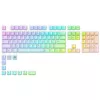Conjunto de teclas mecânicas Triton Glorious Polychroma RGB — 115 teclas, perfil moldado