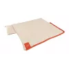 Saco de dormir Outwell Contour Lux retangular para adultos, poliéster, 2200×850 mm, altura máx. do utilizador 190 cm, vermelho