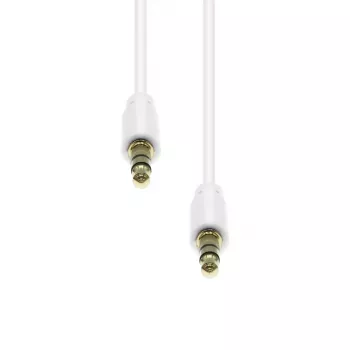 Cabo de extensão de energia ProXtend M3S-07W 3 pinos fino, 7 m, branco