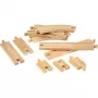 Brio World pequeno sortido de carris, comboio