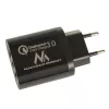 Carregador de parede USB MACLEAN MCE479B — 3 portas USB, potência total 18W, compacto