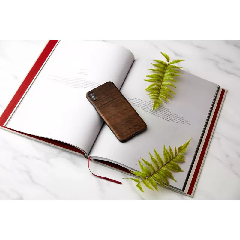 Capa para telemóvel man and wood para iPhone XS Max — koala preto