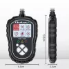 Testador de diagnóstico OBDII QOLTEC ProLine 50685 — scanner OBD-II automóvel para sistemas de 8V/25V