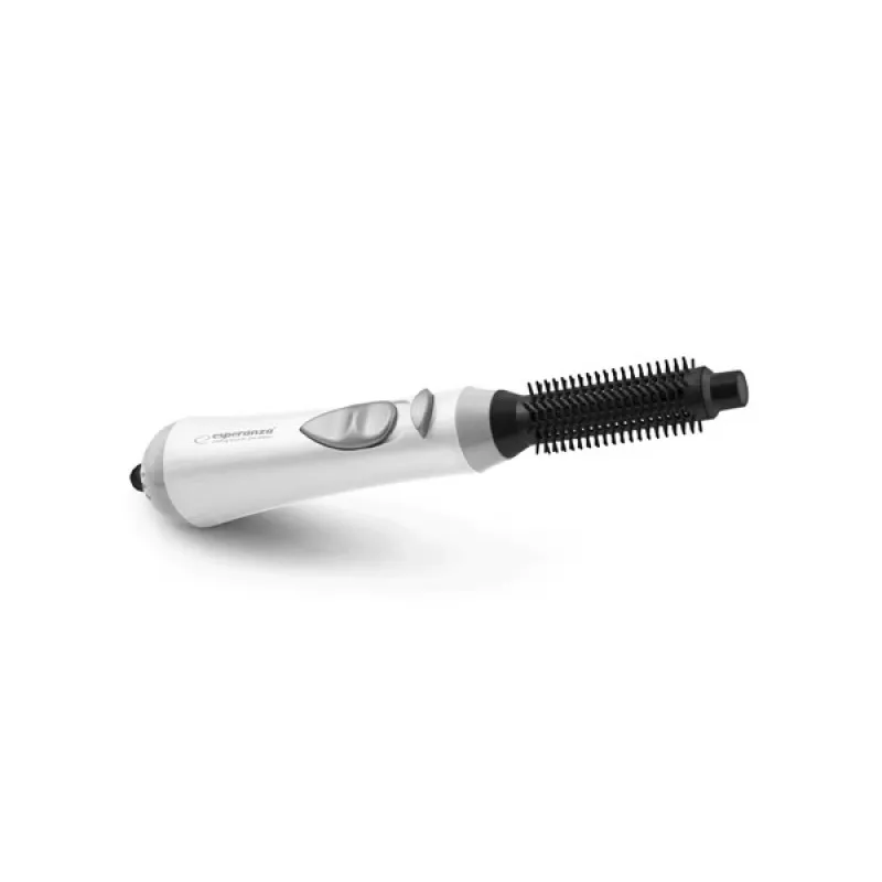 Escova de ar quente ESPERANZA EBL001W – 400 W, 3 níveis de velocidade, cabeça de escova 2,32 cm, cabo de 1,6 m, tecnologia de ar quente
