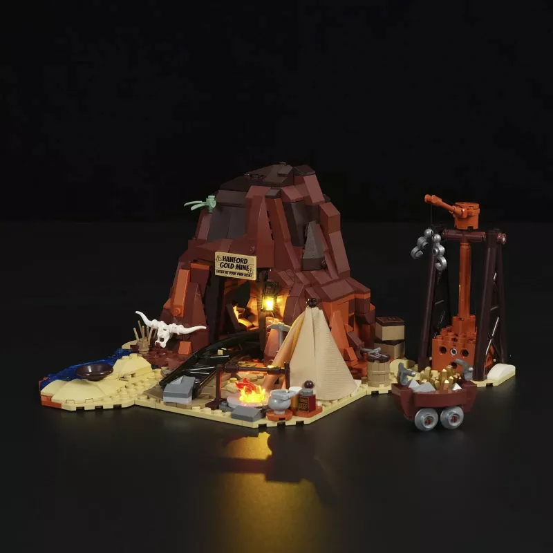 Old West Goldmine, Brinquedo de construção