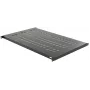 Prateleira de rack LOGON RAS110BL preto capacidade 50 kg 19 polegadas