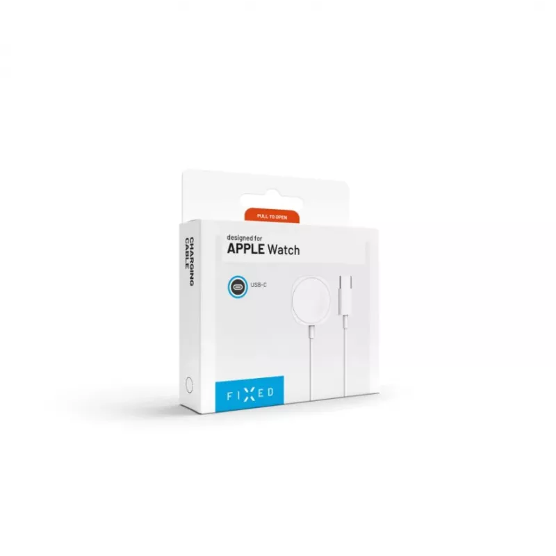 Cabo de carregamento FIXED FIXDW-AW-C USB-C para conector magnético Apple Watch, 1 m
