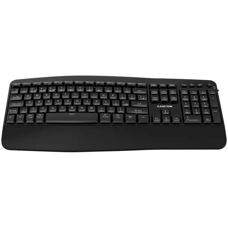 Teclado CANYON HKB-W6 sem fios preto