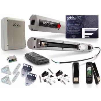 Automatismo para portões FAAC Handy FDS 24V conjunto para portões de batente de duas folhas até 5,4 m