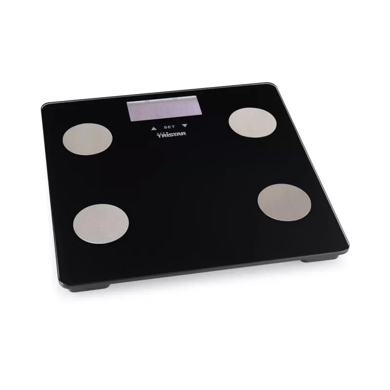 Balança de pessoa Tristar WG-2442 — balança de casa de banho digital, máx. 150 kg, precisão de 100 g, IMC, preto