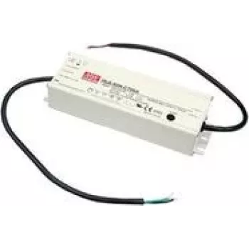 Driver LED mean well HLG-80H-48B, 80 W de saída, 48 V, entrada AC 90–305 V, IP20