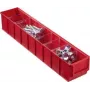 Caixa de arrumação Allit 456561, vermelho, 500 x 81 mm