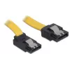 Cabo SATA DeLOCK 82472 0,3 m amarelo
