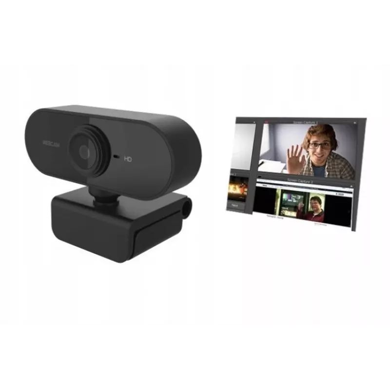 Webcam MANTA W177 resolução 1080p com conectividade Bluetooth