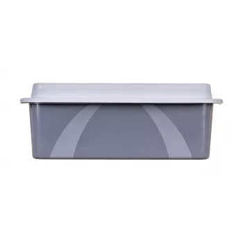 Caixa de areia para gatos DIAMENTIQ Bonita cinzento plástico 571×392×209 mm, 1 kg