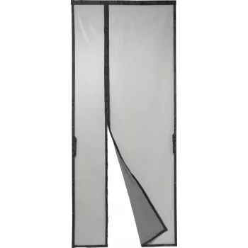 Rede mosquiteira para porta Renkforce RF-IS-700 RF-6683266 C x L 210 cm 90 Preto 1 unidade (RF-6683266)