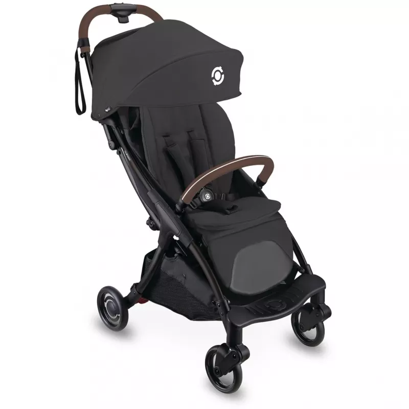 Stroll Lite, carrinho de bebé preto