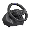 Volante gaming PXN PXN-V900 Gen2 com sensibilidade ajustável e feedback de vibração