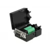 Conector de fios DeLOCK 66265 Sub-D 9 bloco de terminais de 10 polos preto