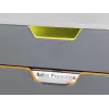Unidade de gavetas Durable VARICOLOR cinzento plástico 4 gavetas