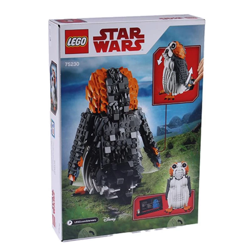 LEGO figura de construção Star Wars Porg 75230 – modelo de coleção com funções móveis