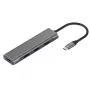 Adaptador USB Type-C extra digital CA913411 — 4 portas USB 3.0