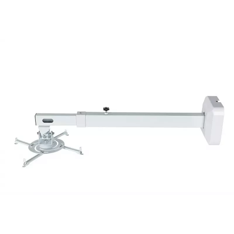 Suporte de parede AVTEK WallMount Next 1200 — aço, branco, telescópico, rotação 360°, inclinação ±42°, carga máxima 20 kg