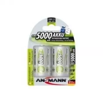 Bateria Ansmann blister 2 X Accu NiMH Mono/D 5000 mAh