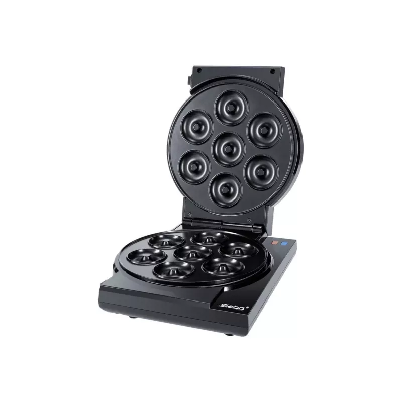Máquina de cupcakes/donuts Steba CM3 12 bolos 7 donuts 800W preto