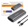 Caixa | compartimento NV2271 para disco M.2 SSD | SATA | NVMe | USB-C | 2TB