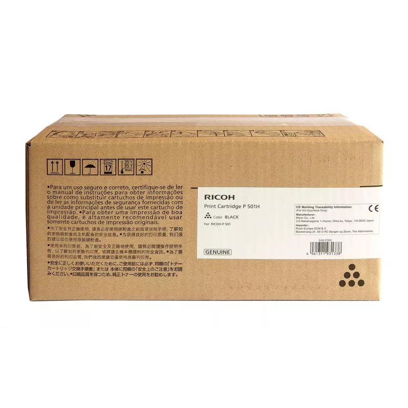 Ricoh 418447 P 501H toner, preto