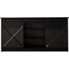 Cómoda 160x80x35 GRANERO preto/preto brilhante