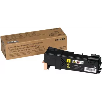 Phaser 6500 alta capacidade amarelo original tinteiro de toner para Phaser 6500. WorkCentre 6505