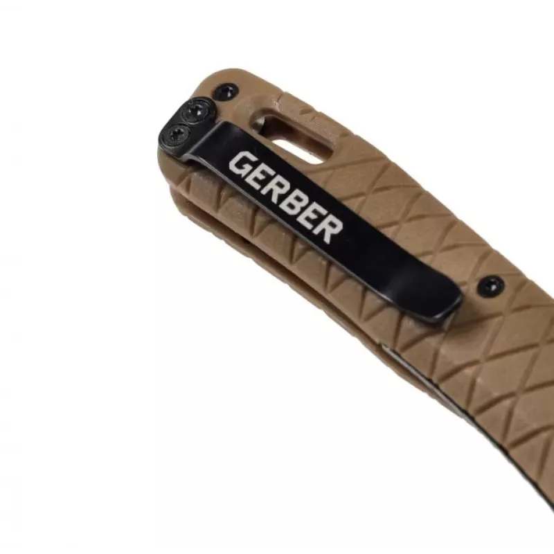 Gerber Zilch - faca de bolso coyote para exterior