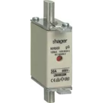 Hager LNH0020M. Largura: 21 mm, altura: 79 mm (LNH0020M)