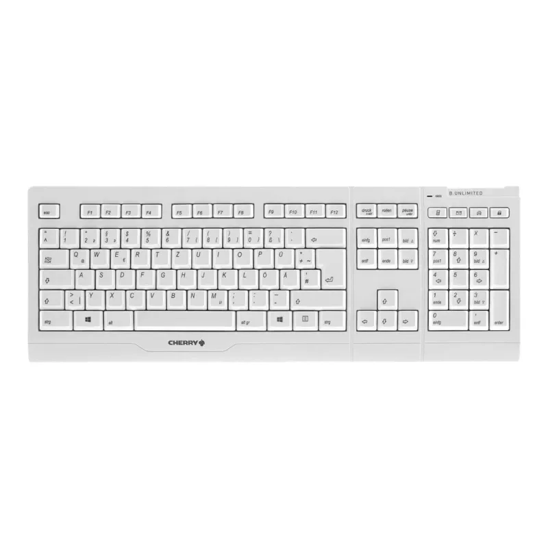 CHERRY B.UNLIMITED 3.0 teclado e rato incluídos escritório RF Wireless alemão cinzento