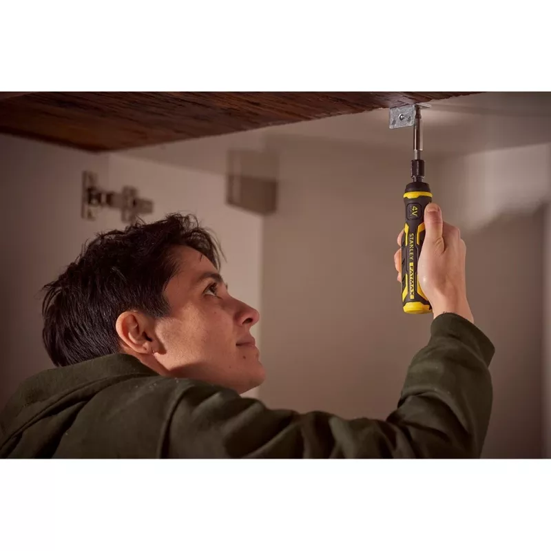 Stanley FatMax FMHT66719-0 aparafusadora sem fios 4V Power Assist com conjunto de pontas