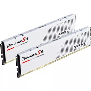 32GB 2x16GB Ripjaws S5 White DDR5-6000 CL32 Kit de memória RAM