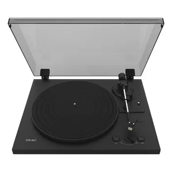 Gira-discos de acionamento por correia TEAC TN-175-B Preto