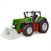 Trator BRUDER com carregador frontal modelo BR-03451 – trator de brincar robusto com carregador móvel