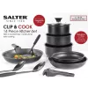 Conjunto de utensílios de cozinha Salter BW12055IS 14 peças utensílios de cozinha em aço inoxidável