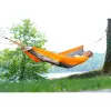 Silk Traveller Techno AZ-1030160, hammock de campismo laranja/cinzento