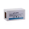 Adaptador de mudança de sexo LANBERG RJ-45 para RJ-45, fêmea-fêmea, U/UTP Cat5e, branco