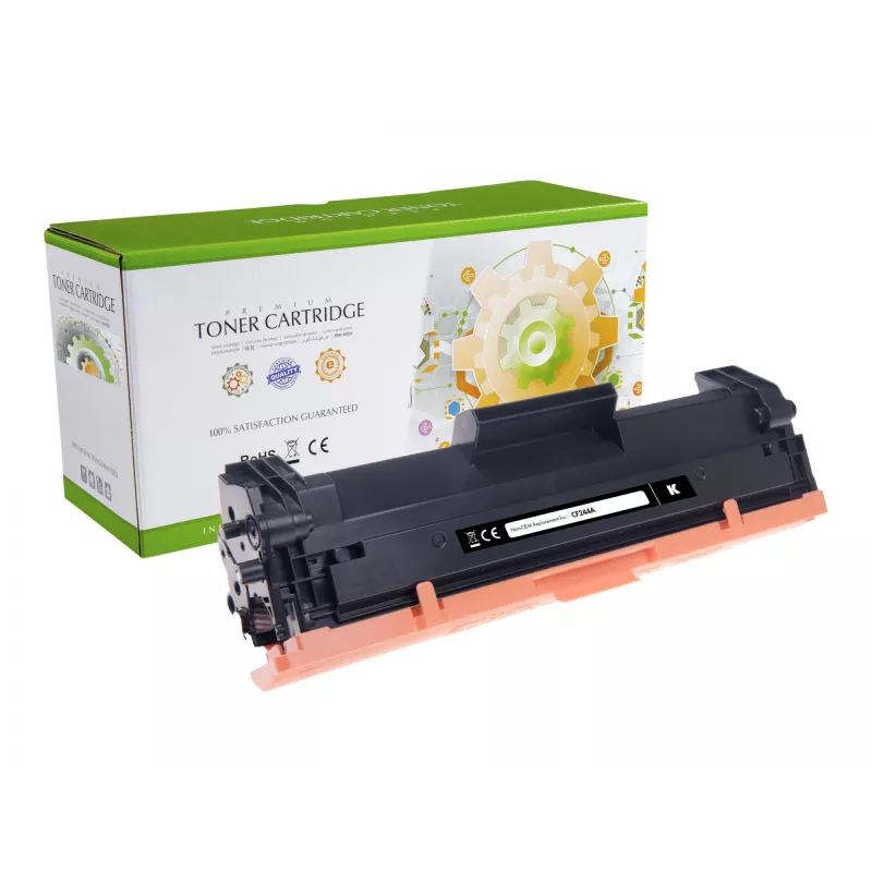 Cartucho de toner STATIC compatível com HP CF244A preto compatível 1.000 páginas