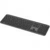 Teclado Logitech K950 Signature fino de escritório RF Wireless + Bluetooth QWERTZ alemão grafite