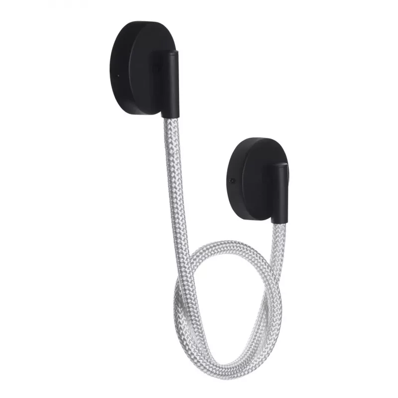 Aplique de parede LED ActiveJet AJE-CAMELIA NW — 2400 lm, 4000 K, 16 W, preto, 1580×120×65 mm, IP20