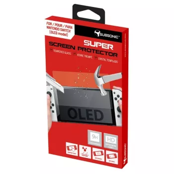 Subsonic Super Screen Protector Vidro temperado para Nintendo Switch OLED