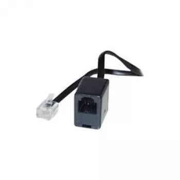 Cabo telefónico ShiverPeaks S-Impuls 70223, 3 m, ficha–conector fêmea RJ11, preto