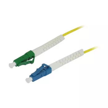 Synergy 21 patch cord de fibra ótica 1 fibra 5mtr.LC-LC APC 9/125u OS2 G657A2 AD 2mm flexível - fibra monomodo - 5 m